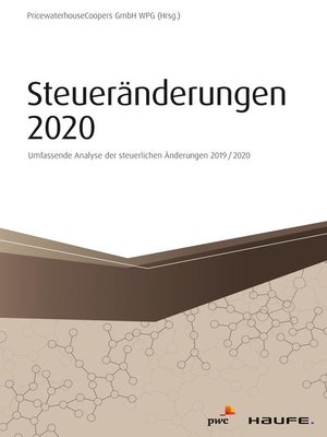 cover image of Steueränderungen 2020